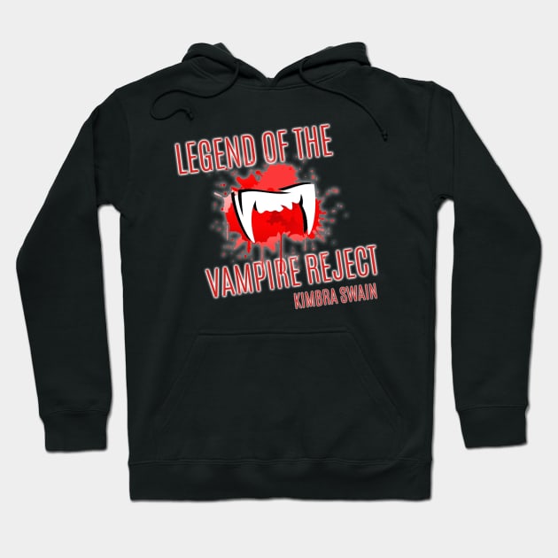 Legend of the Vampire Reject Logo Shirt Hoodie by KimbraSwain